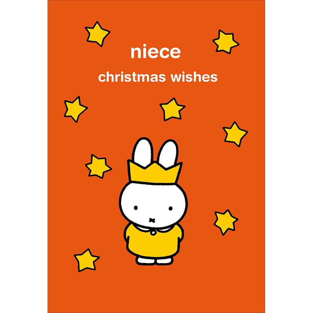 Miffy Niece Christmas Card - House of Cards