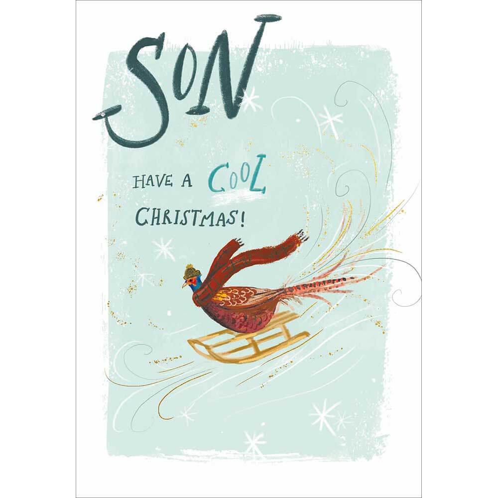 Son Cool Christmas Card - House of Cards