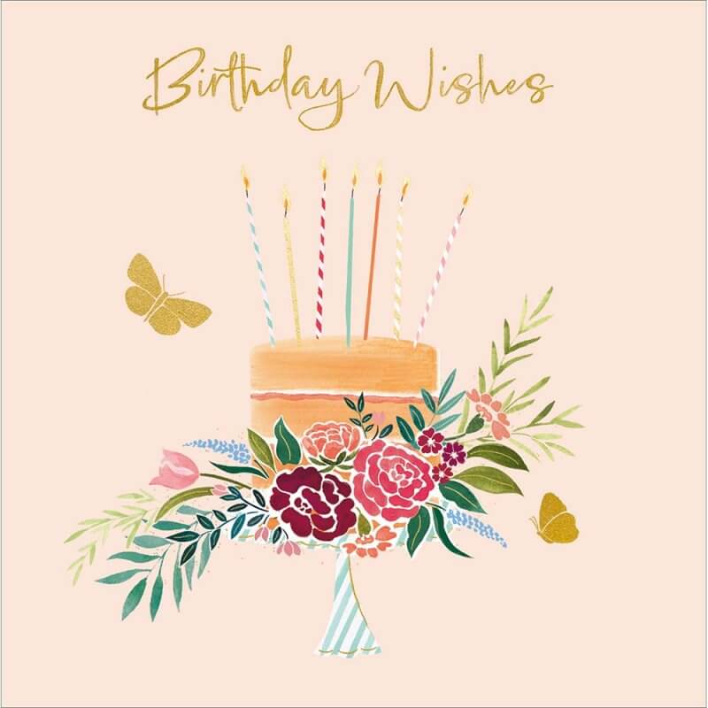 Cake Birthday Card - House of Cards