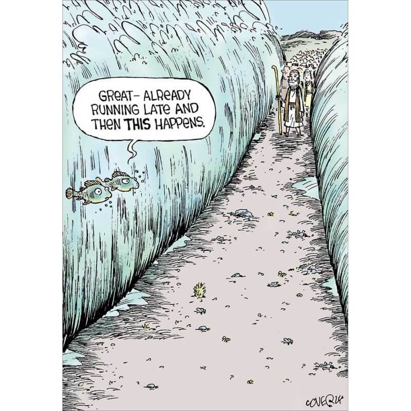 Running Late Birthday Card - House of Cards