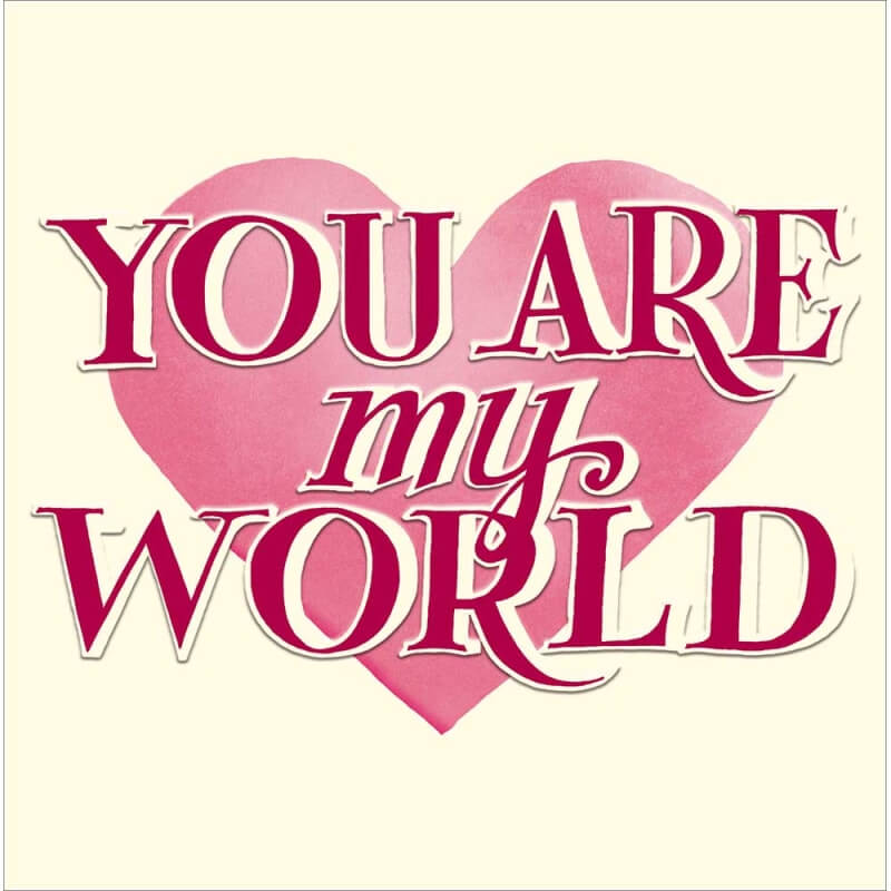 My World Valentine's Card