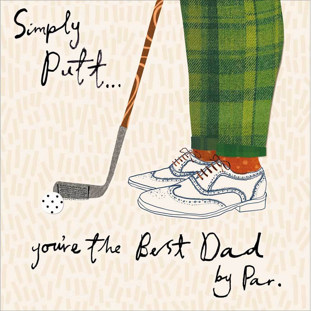 Best By Par Fathers Day Card
