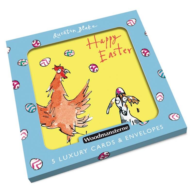 Quentin Blake Chicken Easter Cards