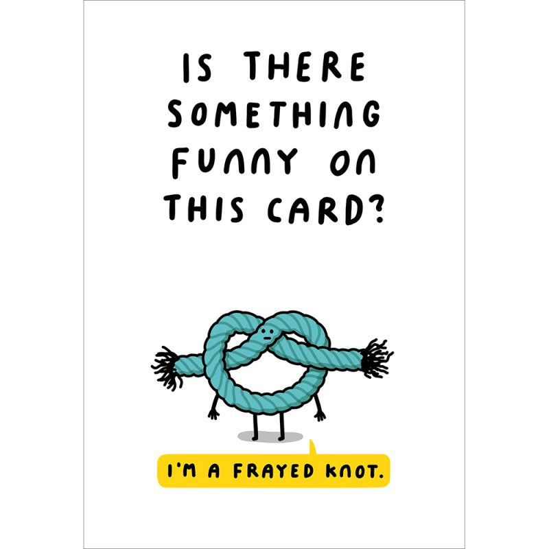 Frayed Knot Birthday Card