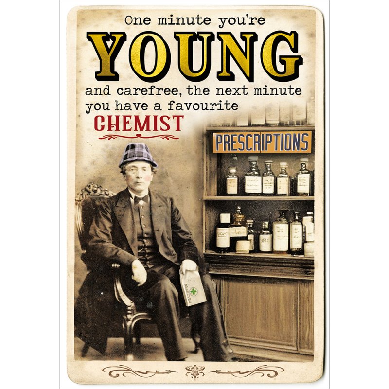 Favourite Chemist Birthday Card