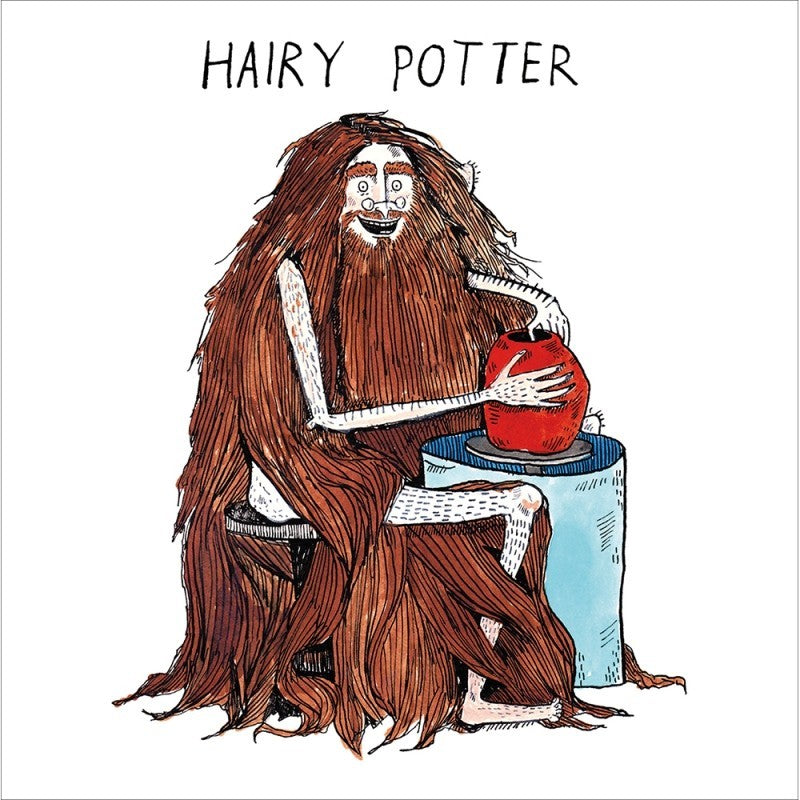 Hairy Potter Birthday Card