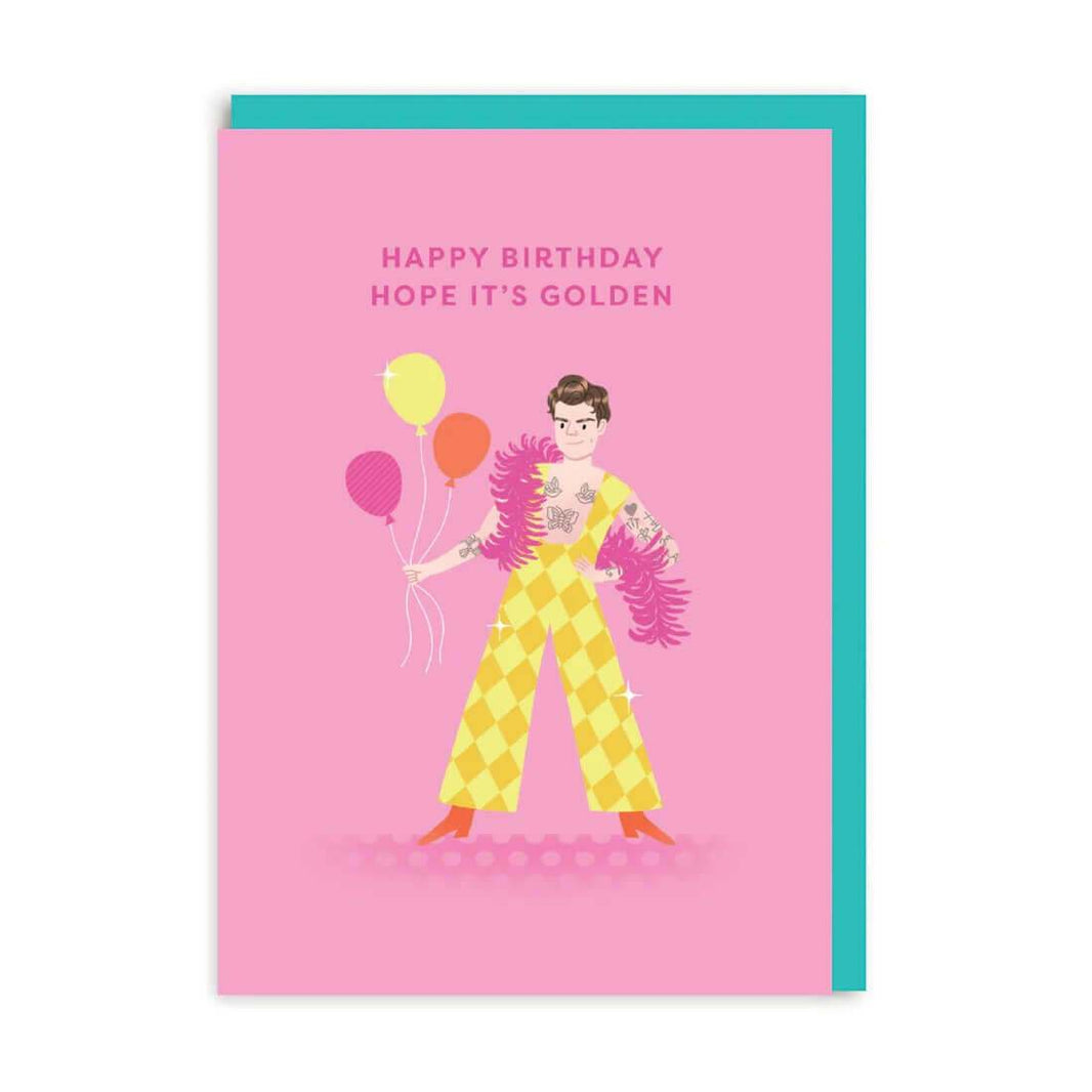 Harry Styles Greeting Card - House of Cards