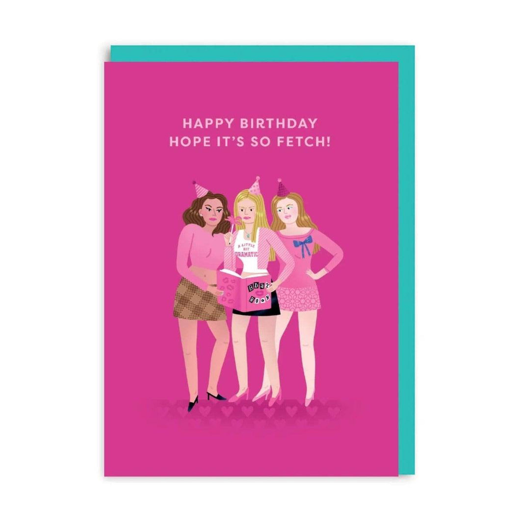 Icons Mean Girls Birthday Card - House of Cards