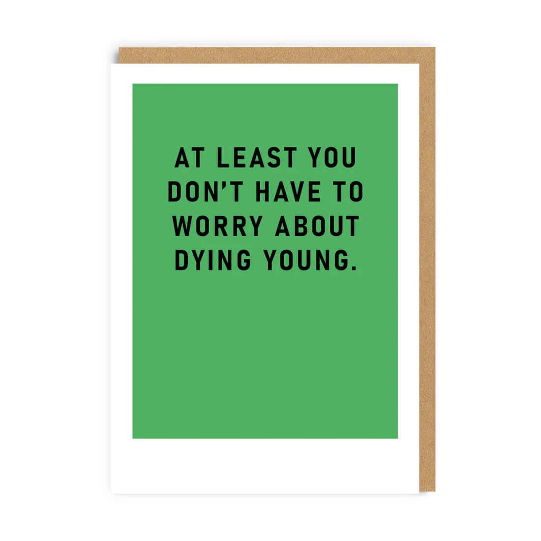 Dying Young Greeting Card