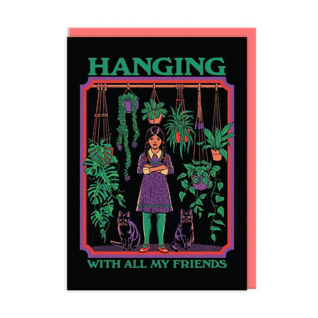 Hanging with Friends Greeting Card - House of Cards