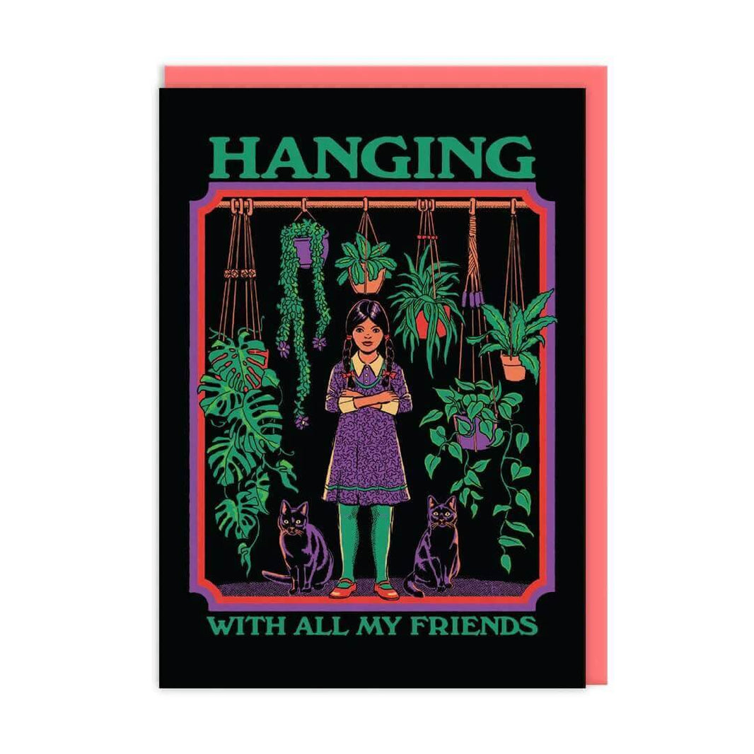 Hanging with Friends Greeting Card - House of Cards