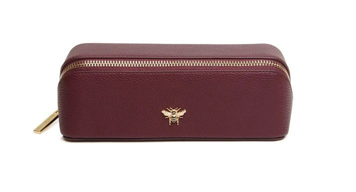 Alice Wheeler Mini Train Case - Berry