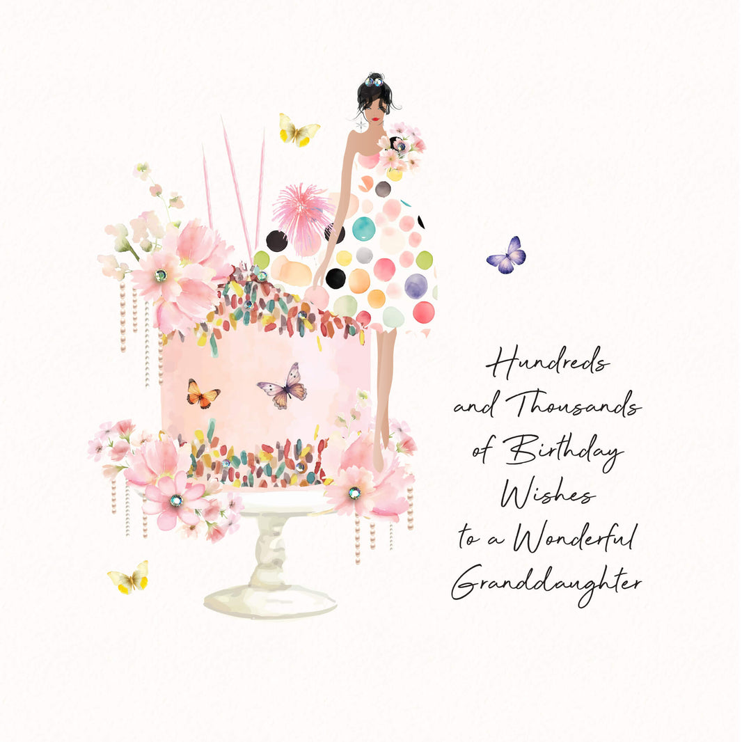 Granddaughter Birthday Card