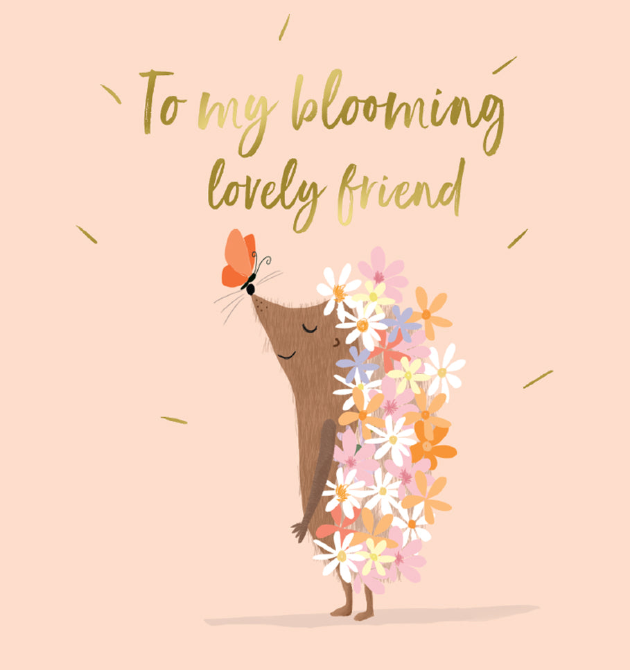 Blooming Lovely Friend Birthday Card