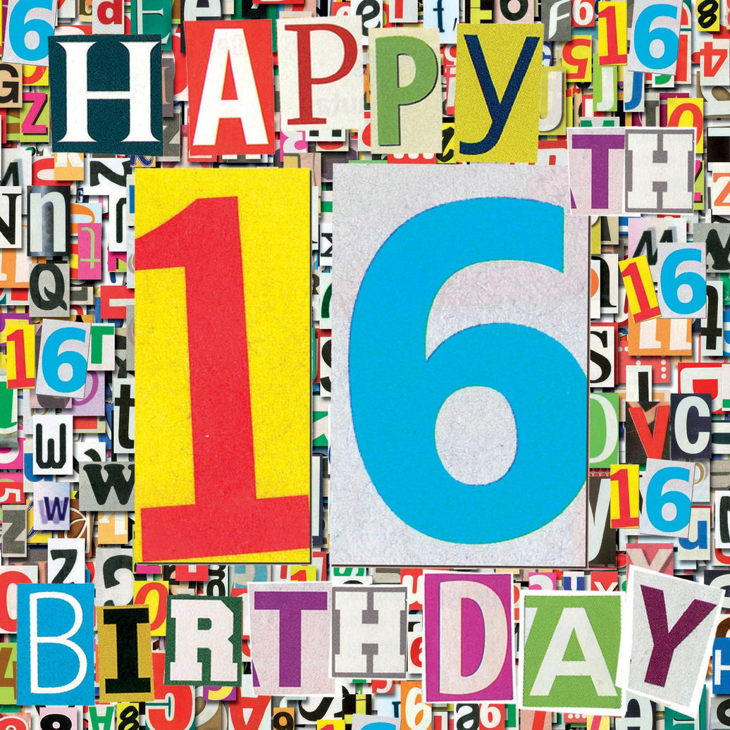 16th Birthday Card - House of Cards