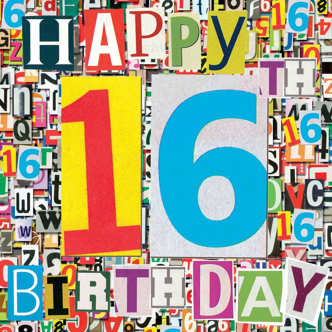 16th Birthday Card - House of Cards