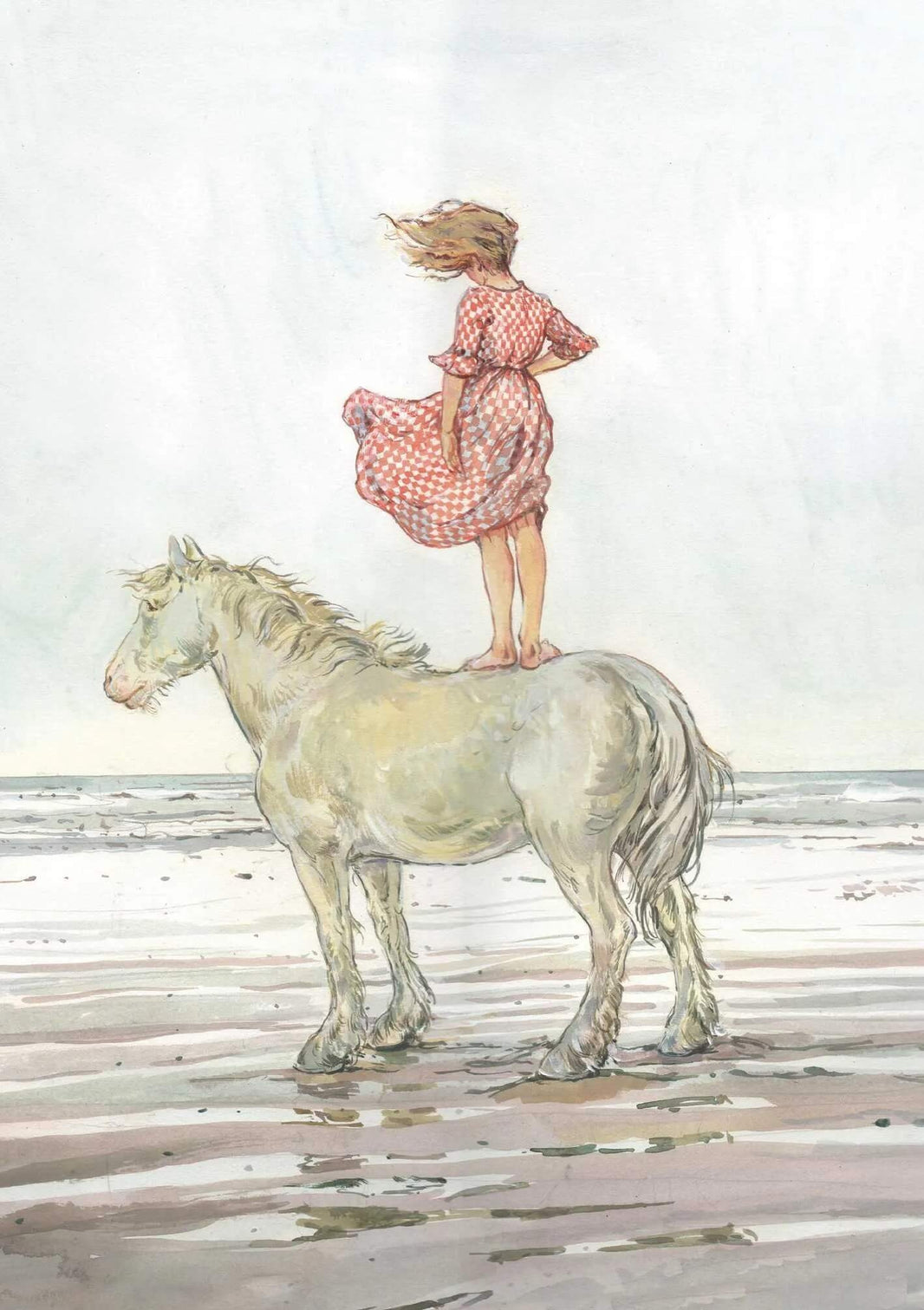 Horse Girl Birthday Card
