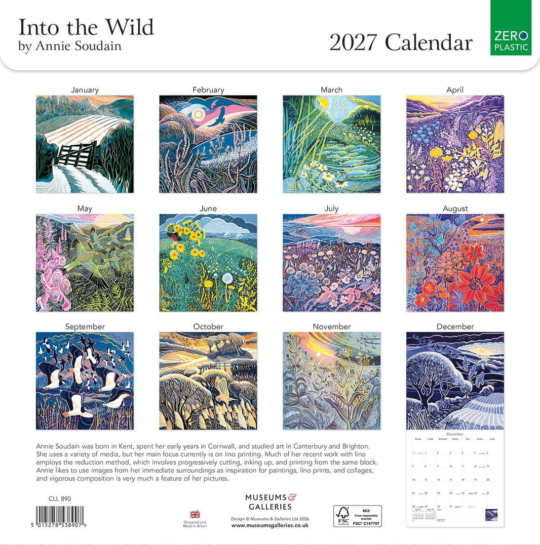 2027 Into the Wild Calendar