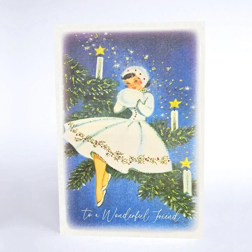 Wonderful Friend Christmas Card