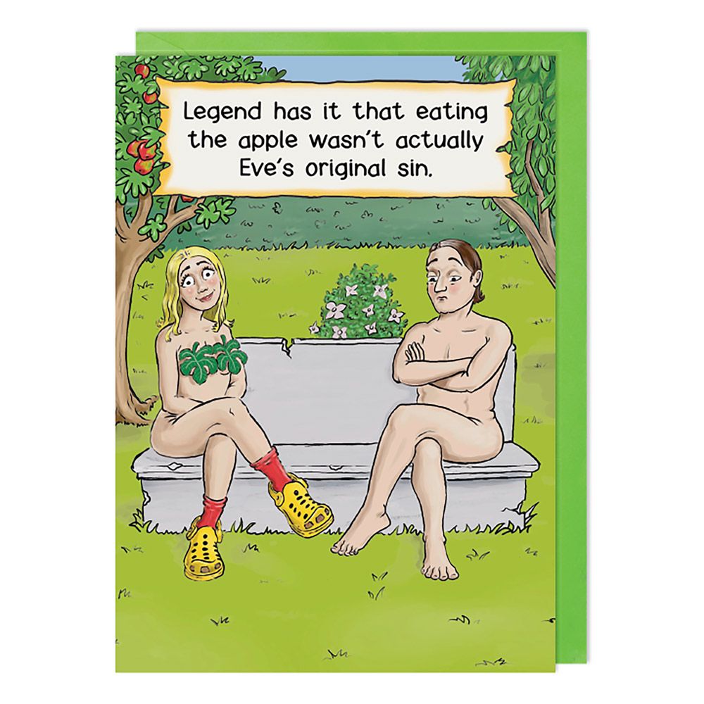 Original Sin Birthday Card
