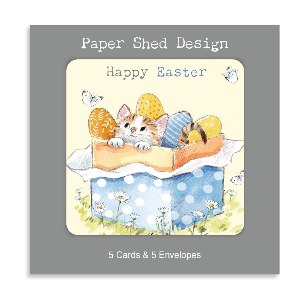 Cat Easter Cards