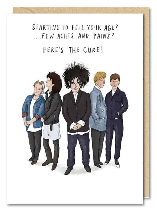 The Cure Birthday Card