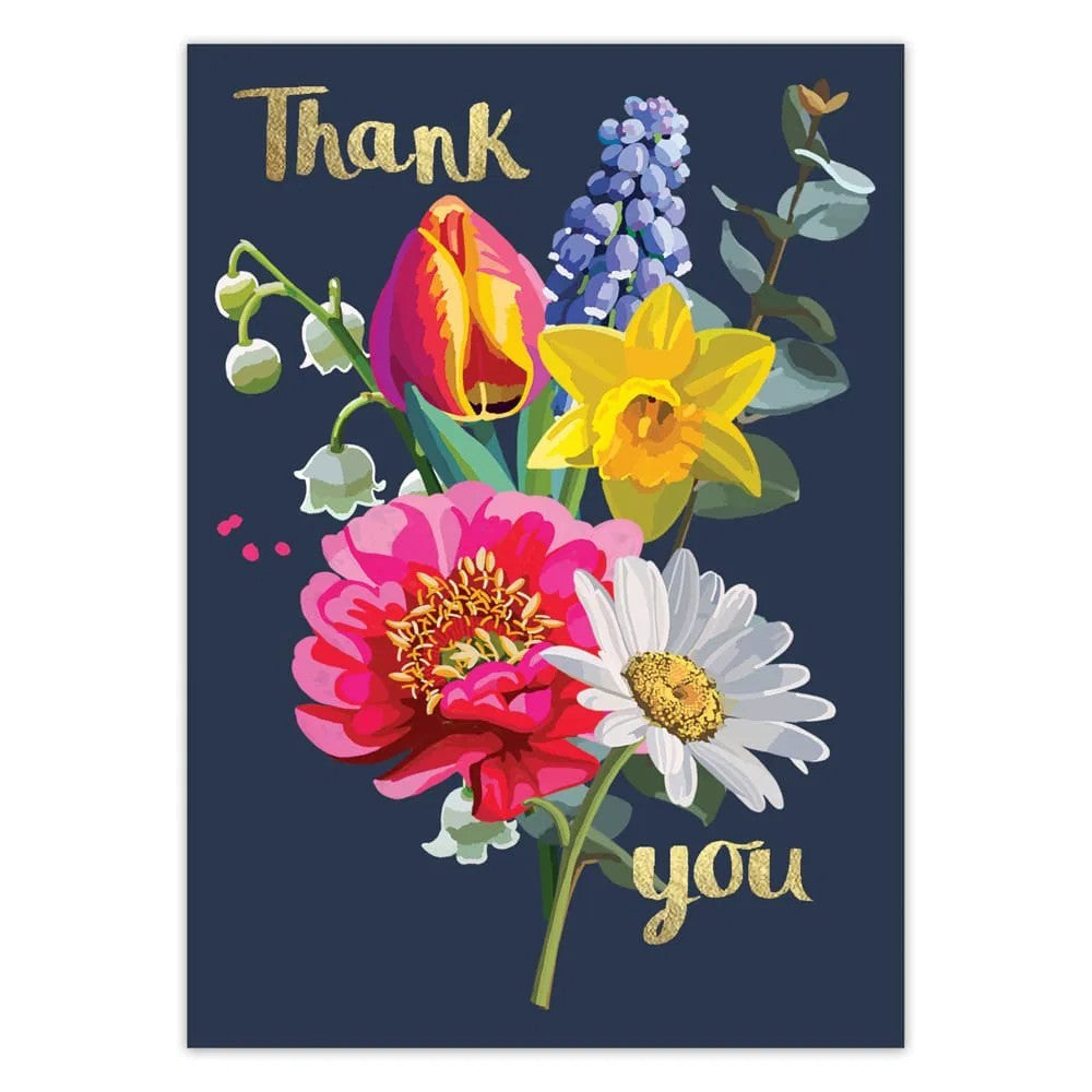 Thank You Floral Card