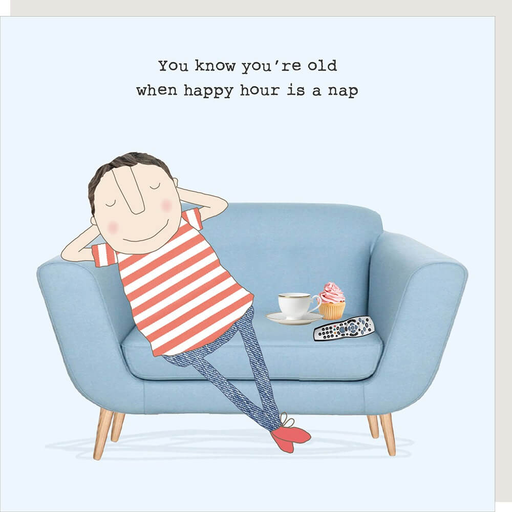 Happy Nap Birthday Card