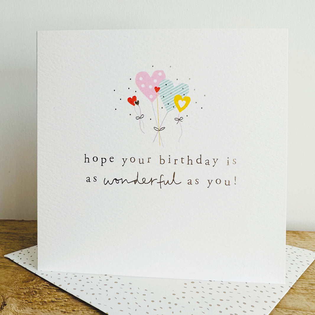 Wonderful Birthday Card