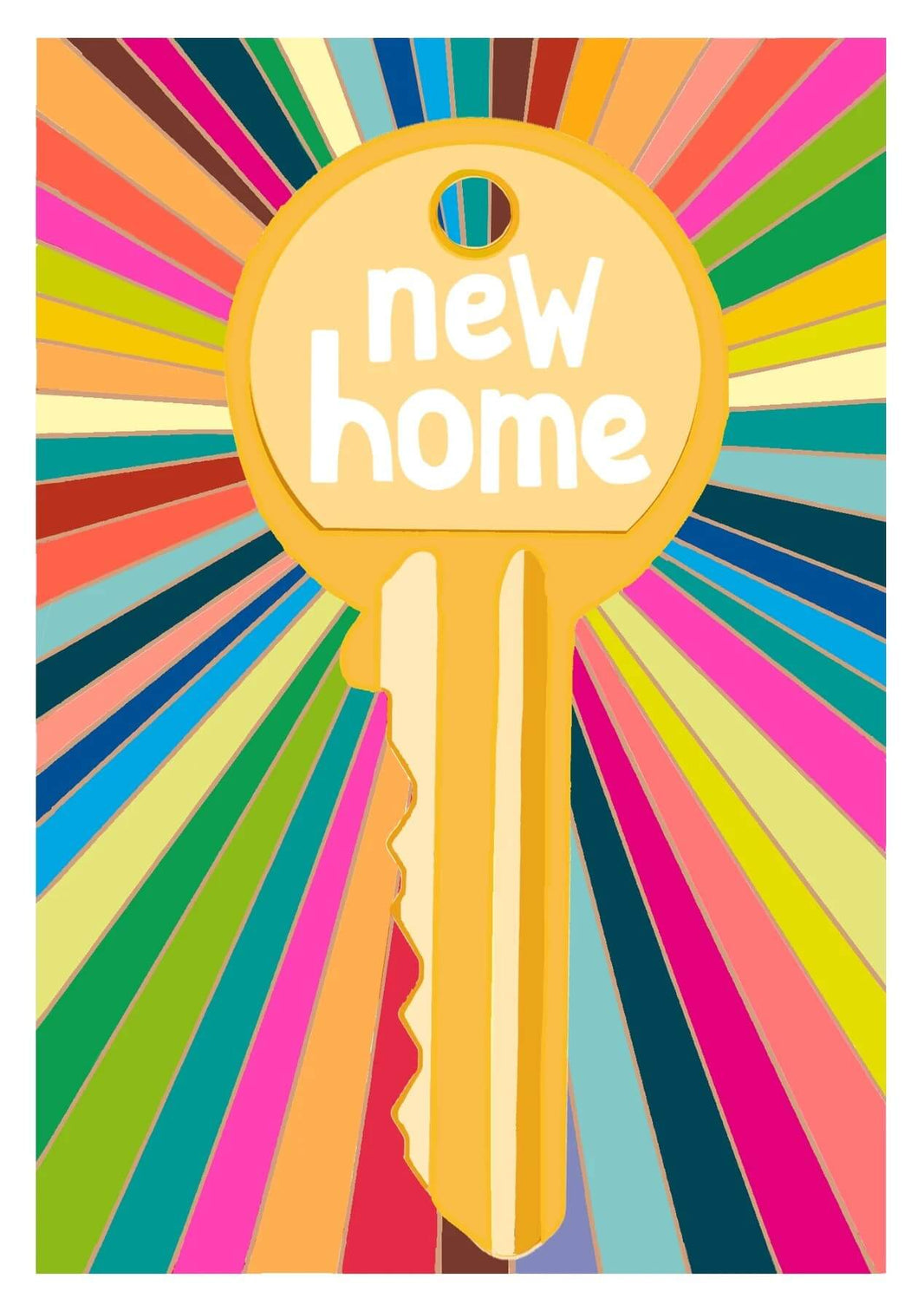 Bright New Home Card