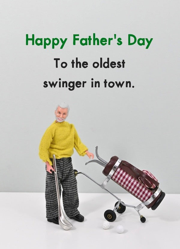 Golf Father's Day Card