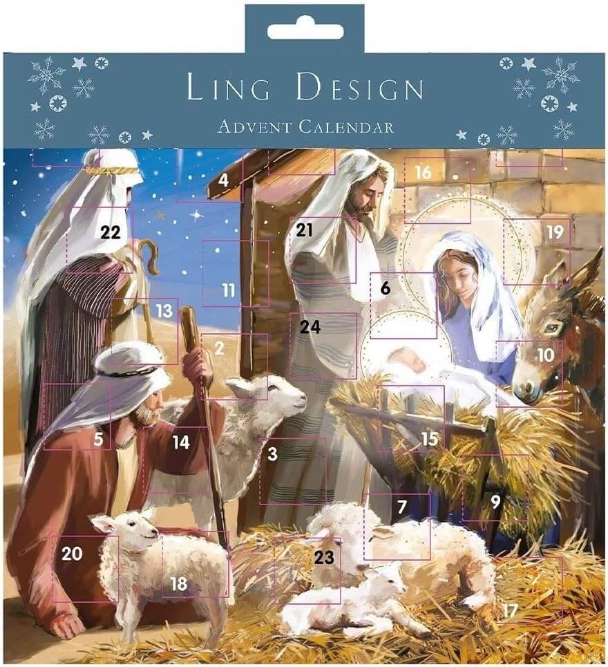 Nativity Square Advent Calendar
