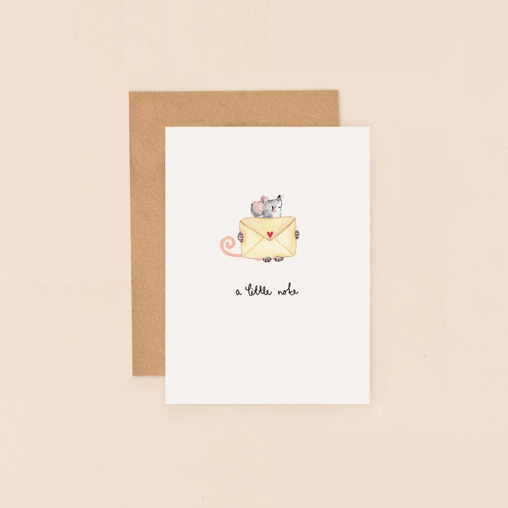 Mouse Greeting Card