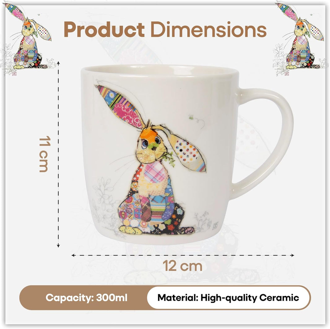 Bug Art Binky Bunny Mug