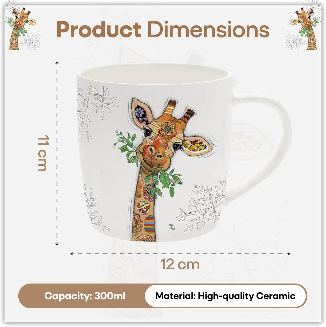 Bug Art Gina Giraffe Mug