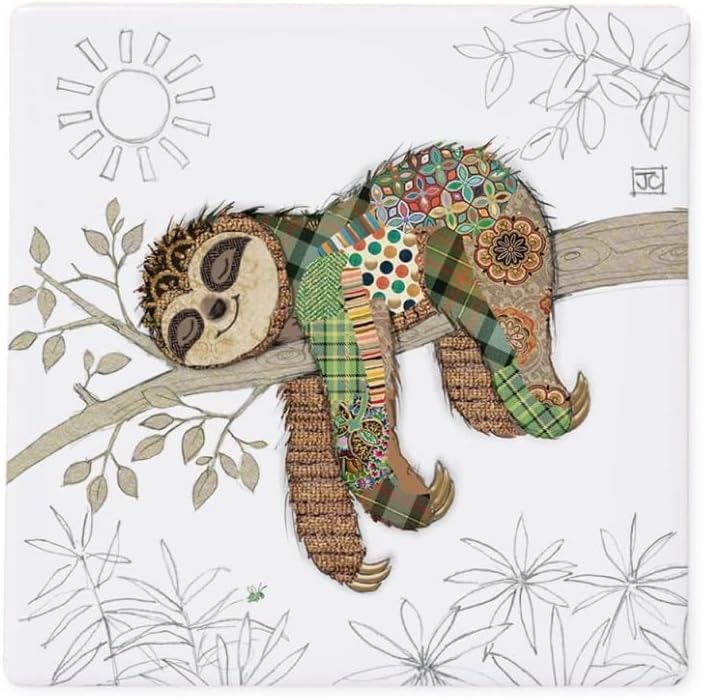 Bug Art Simon Sloth Coaster