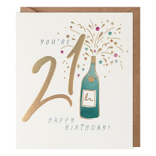21st Birthday Card