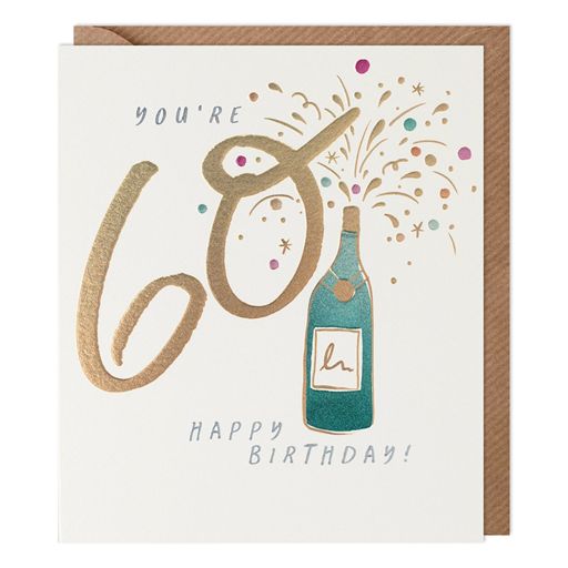 60th Birthday Card