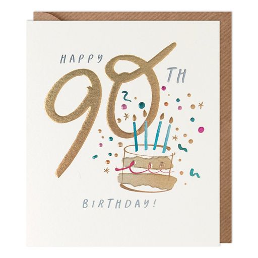 90th Birthday Card