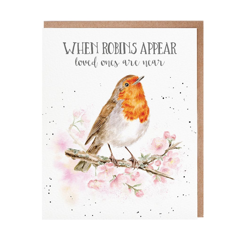 Robin Sympathy Card