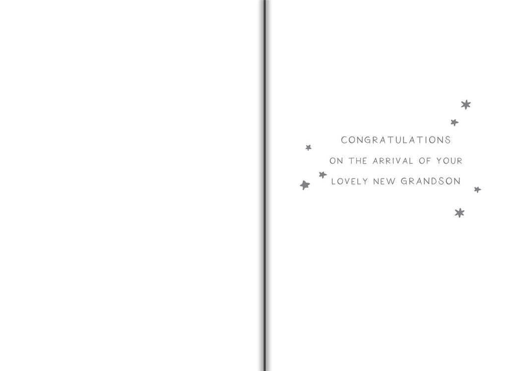 Grandson New Baby Card