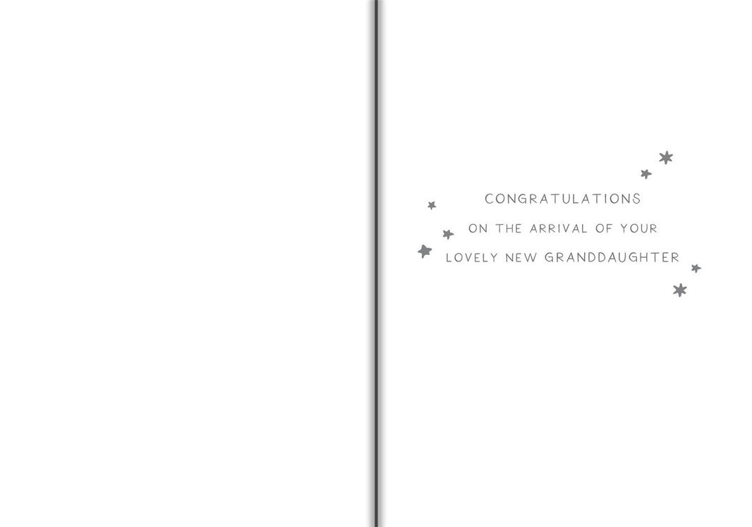 Granddaughter New Baby Card