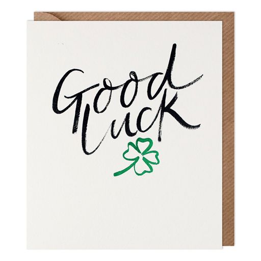 Good Luck Card
