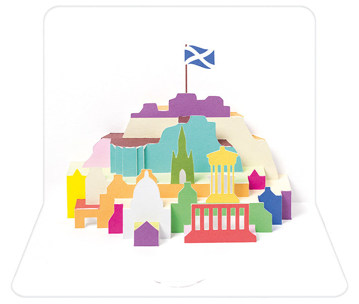 Pop Up Edinburgh Greeting Card