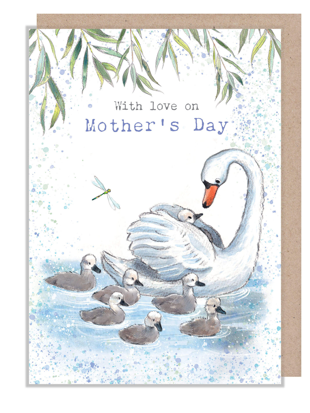 Swan Mother's Day Card