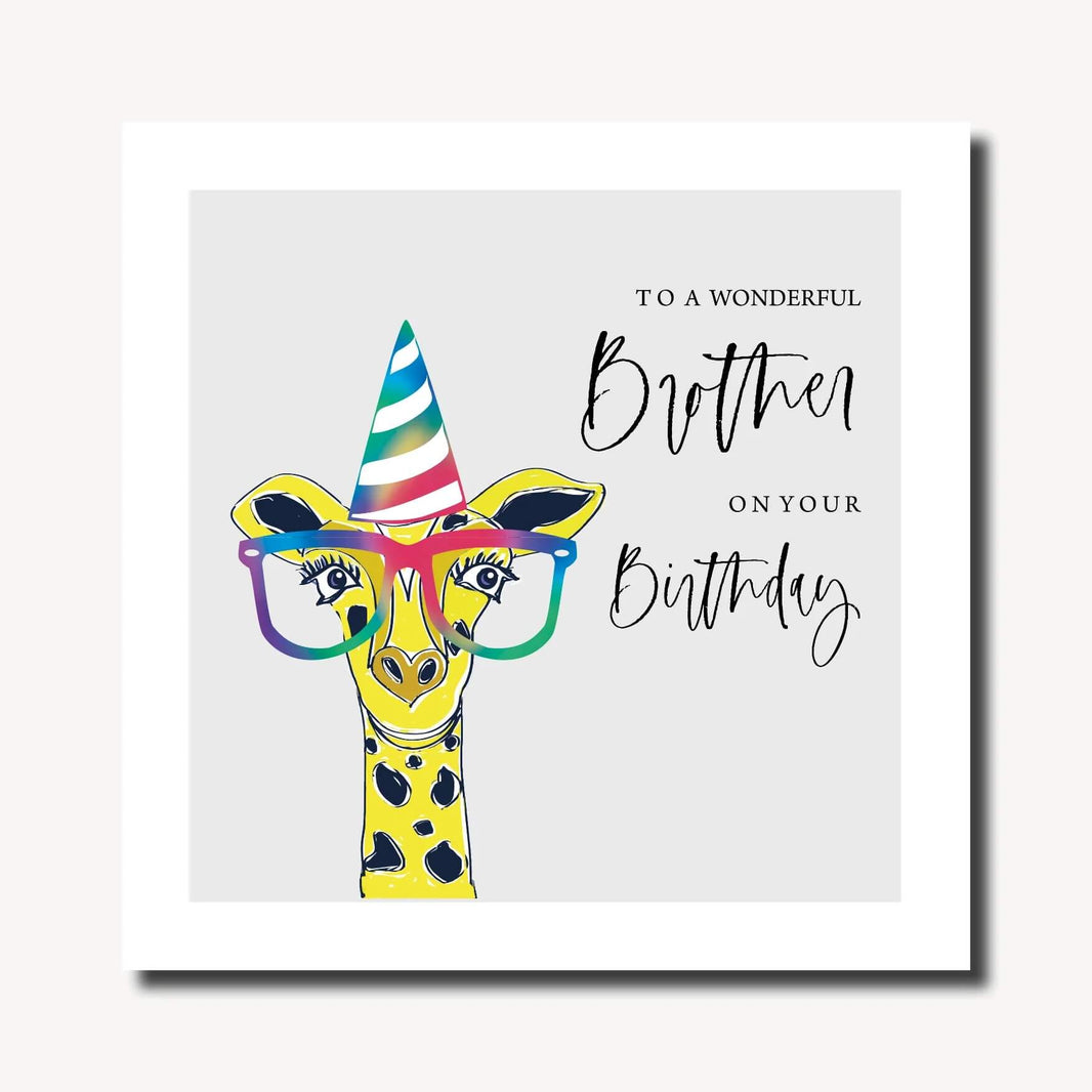 Brother Birthday Card