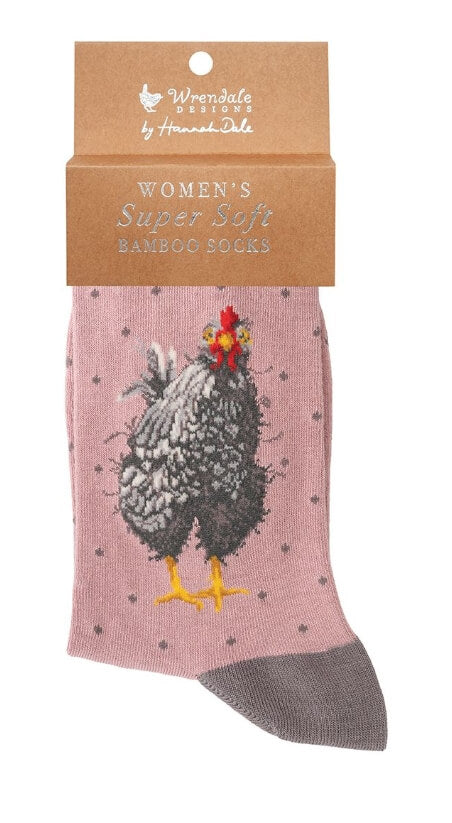 Curious Hen Ladies Bamboo Socks