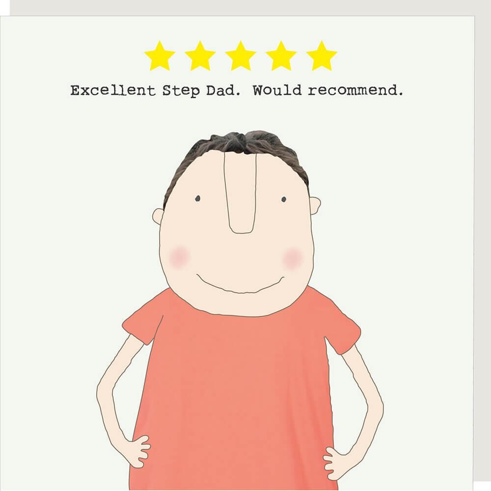 Excellent Stepdad Father's Day Card