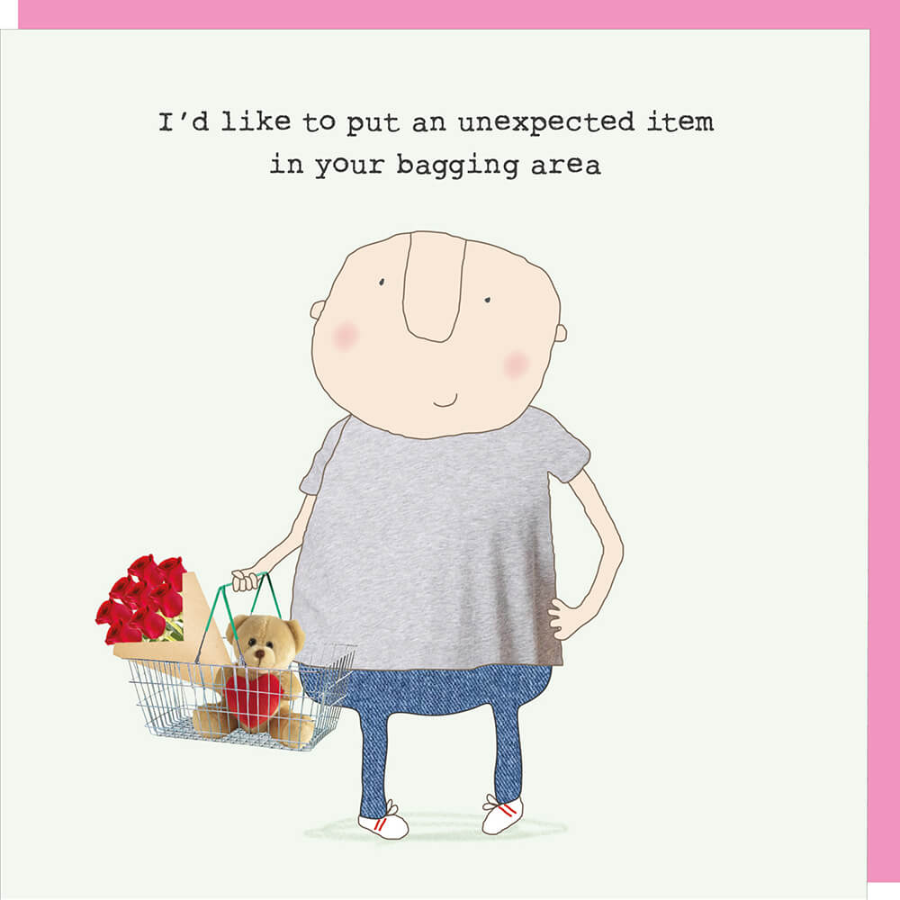 Bagging Area Valentine's Card