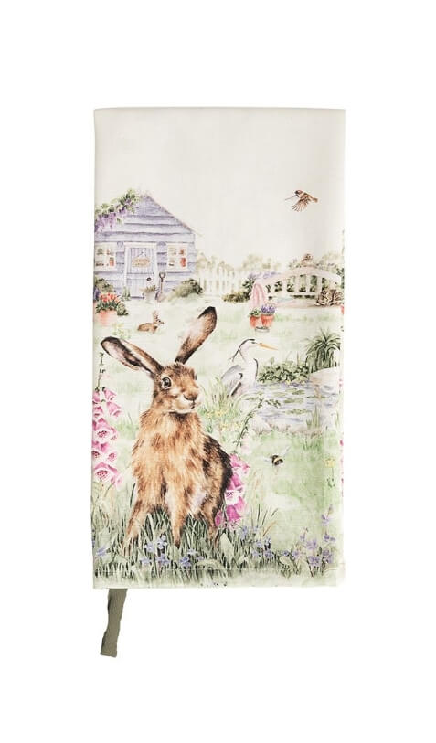 Wild Garden Tea Towel